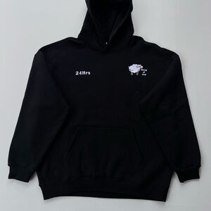 Black Hoodie Sweater 24SOG